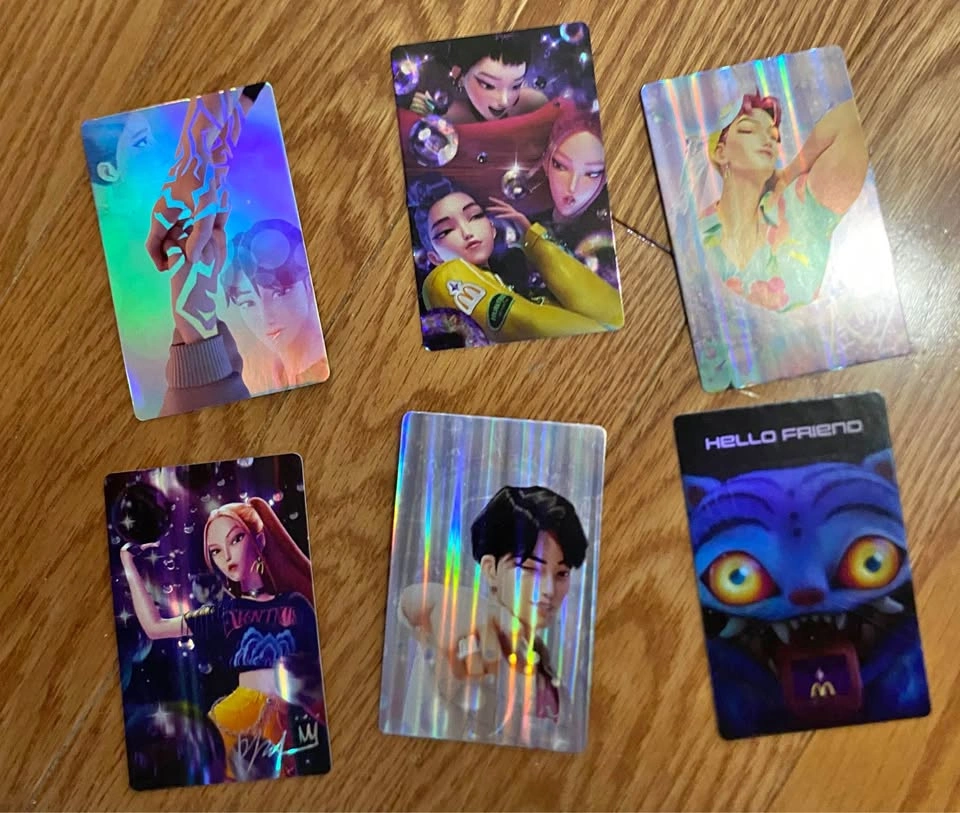 kpop demon hunter photocards