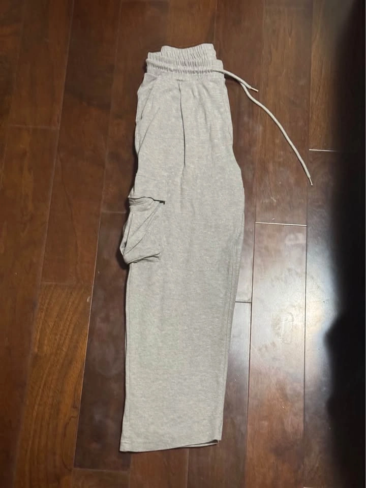 London Grey Baggy Cargo Sweatpants - Mens L - photo 2