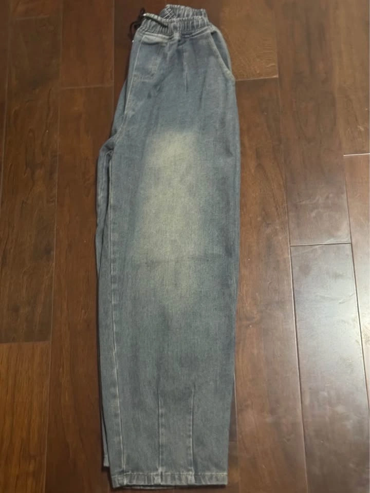 Super Baggy acid washed Denims - Light Blue - Mens L - photo 2