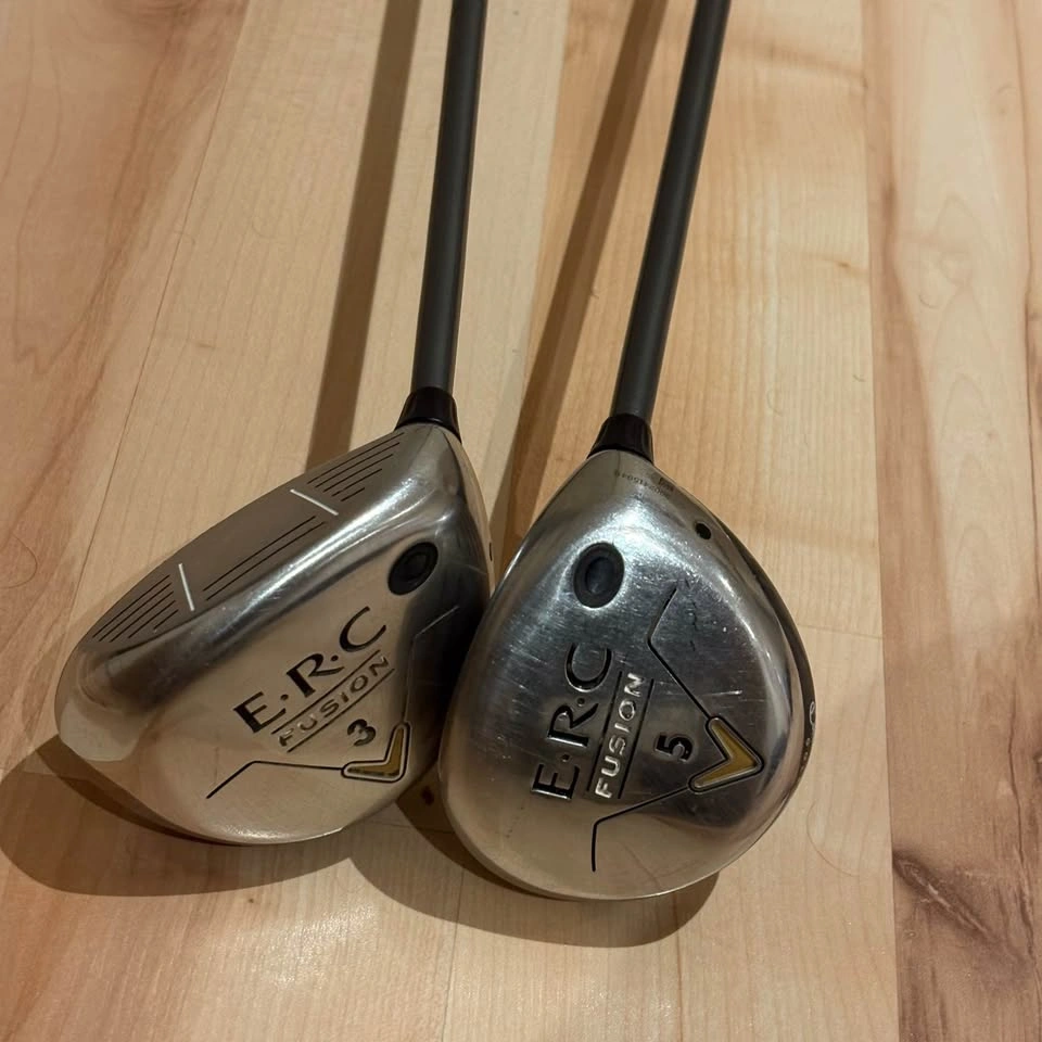 Callaway E.R.C Fusion 3 and 5 Wood - Ladies Flex, Right-Handed