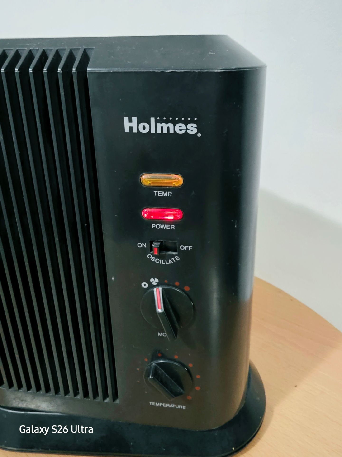 Holmes Thermal Curve Oscillating Heater & Fan For Parts - photo 5