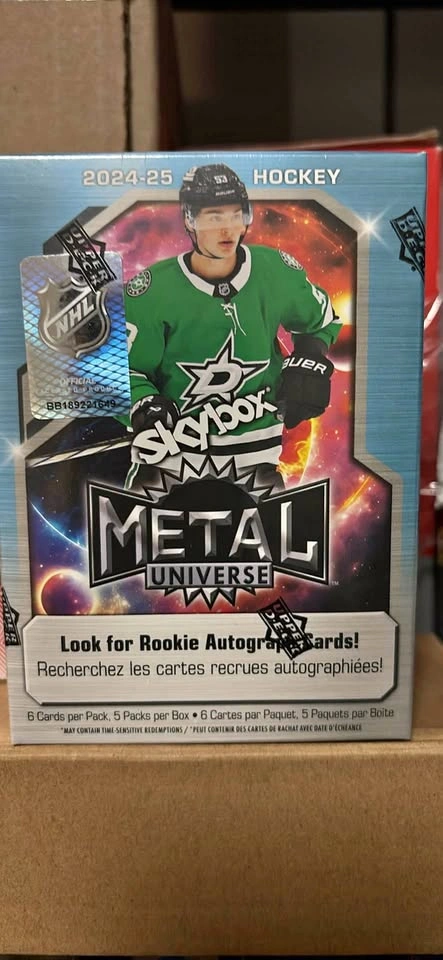 2024-25 Upper Deck Skybox Metal Universe Hockey Blaster Box