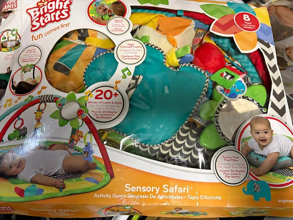 Baby activity pad sensory safari