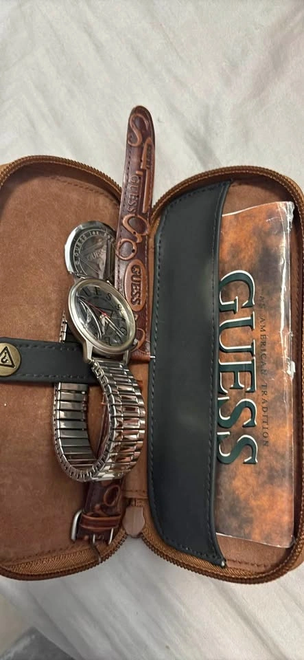 Vintage Guess Watch with Case