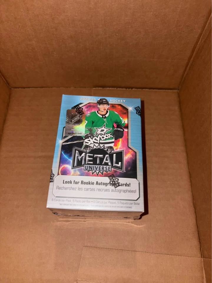 NHL 2024-25 Skybox metal universe booster box - photo 2