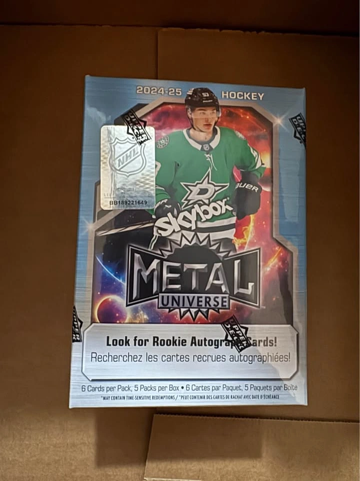 NHL 2024-25 Skybox metal universe booster box - photo 3