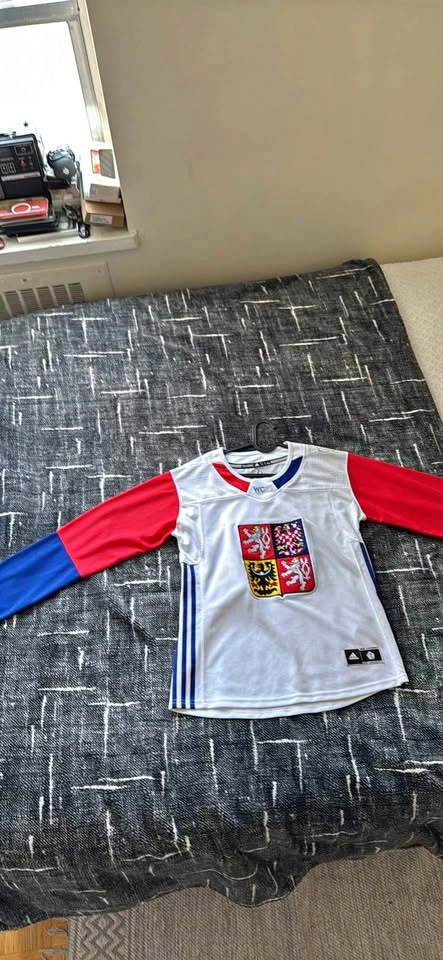 Adidas 2016 World Cup of Hockey Czech Republic Jersey