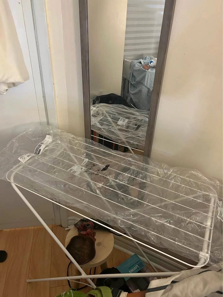 IKEA JÄLL Drying Rack and Over-the-Door Hooks