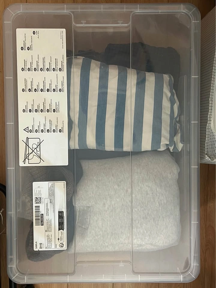 IKEA SAMLA Storage Boxes with Lids - photo 3