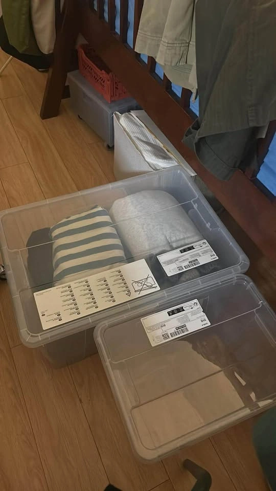 IKEA SAMLA Storage Boxes with Lids - photo 4