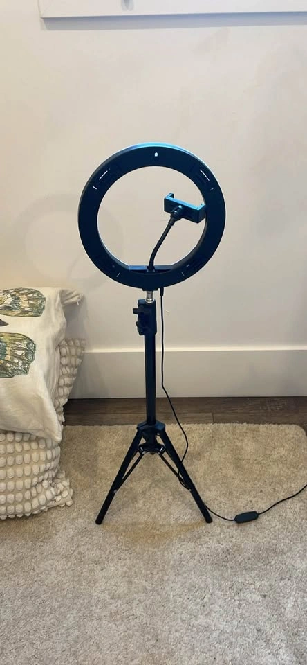 LED Ring Light with Tripod Stand and Phone Holder - photo 2