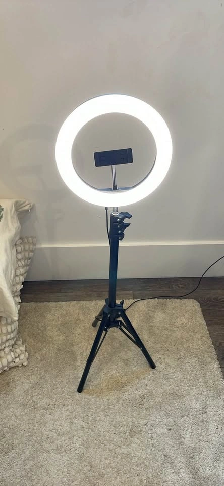 LED Ring Light with Tripod Stand and Phone Holder - photo 3