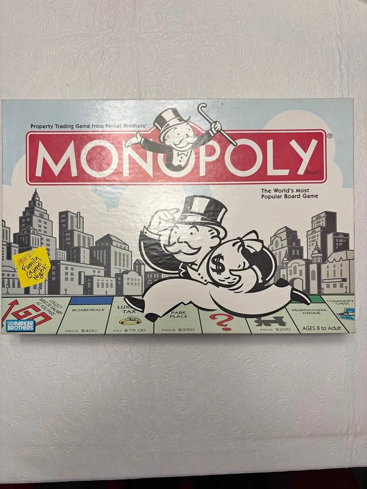 Parker Brothers Monopoly Board Game