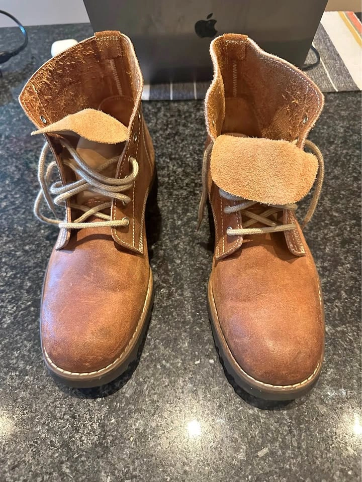 Lobo Handmade Portuguese Leather Boots Size 43