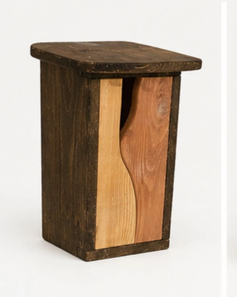 Handmade birdhouse custom cedar - photo 5