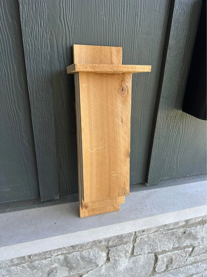 Bat house, handmade cedar Kent-style - photo 3