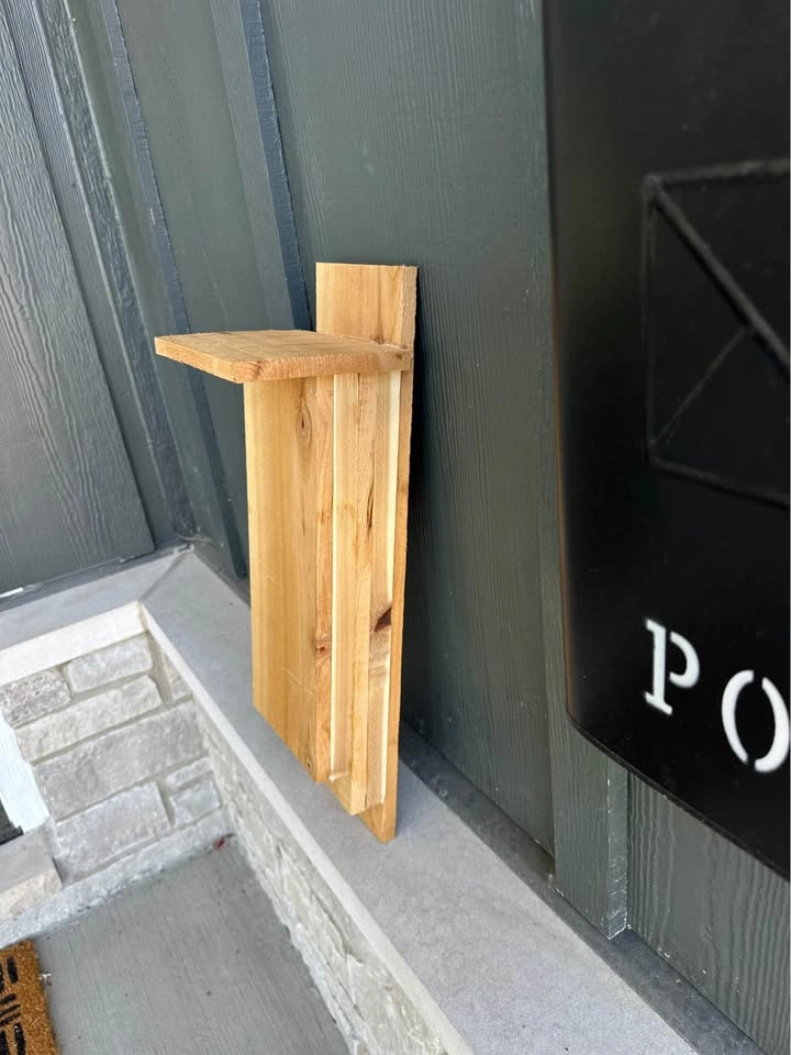 Bat house, handmade cedar Kent-style - photo 5