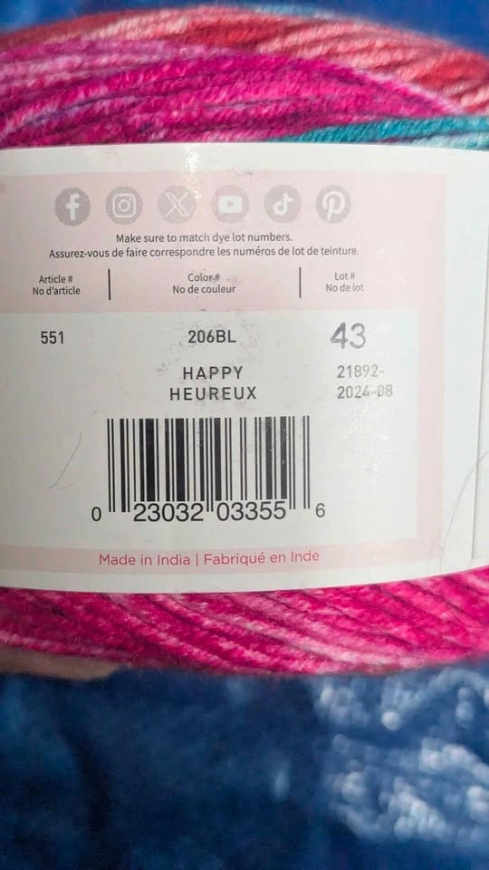 Lion Brand Mandala Ombré Yarn - Happy - photo 4