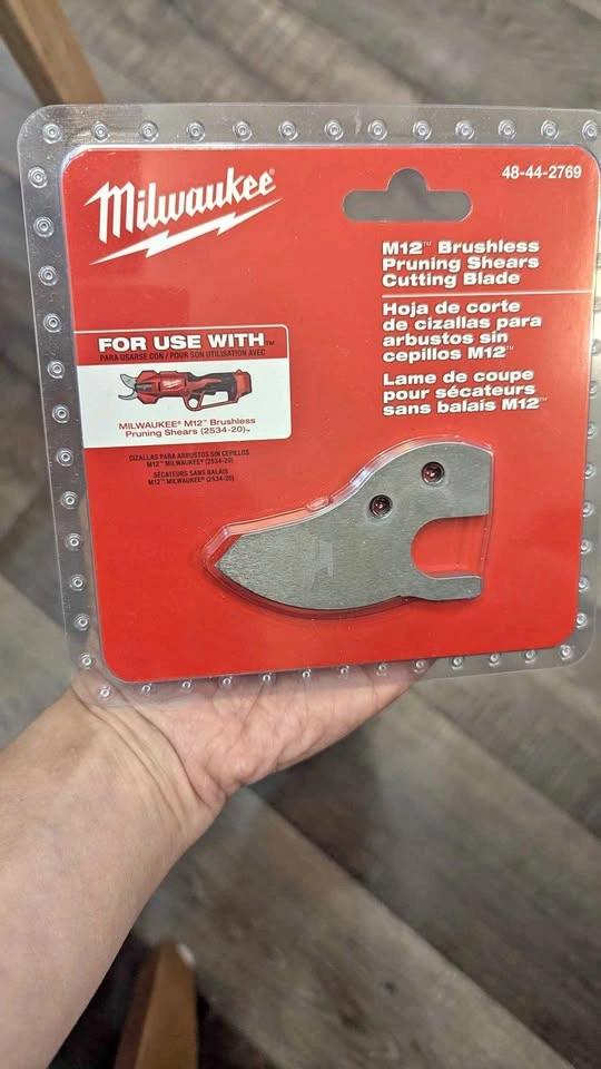 Milwaukee M12 Brushless Pruning Shears Cutting Blade 48-44-2769