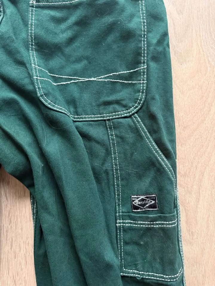 Bershka Green Cargo Jeans, European - photo 4