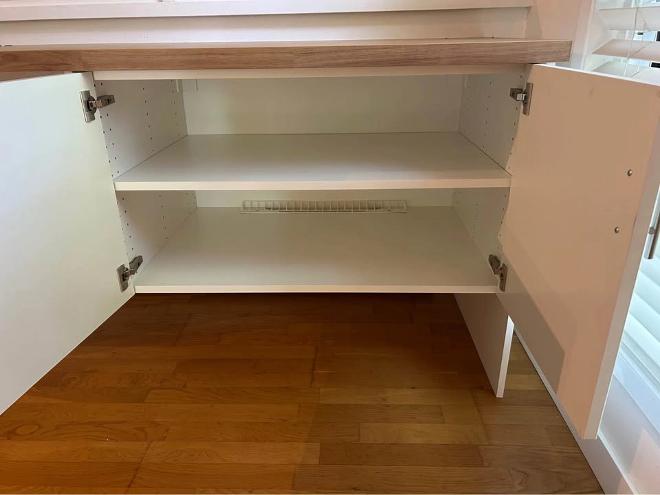 floating cabinet desk - photo 3