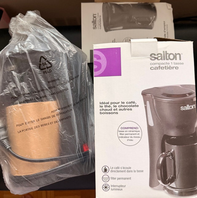 Salton 1 Cup Coffeemaker - photo 3