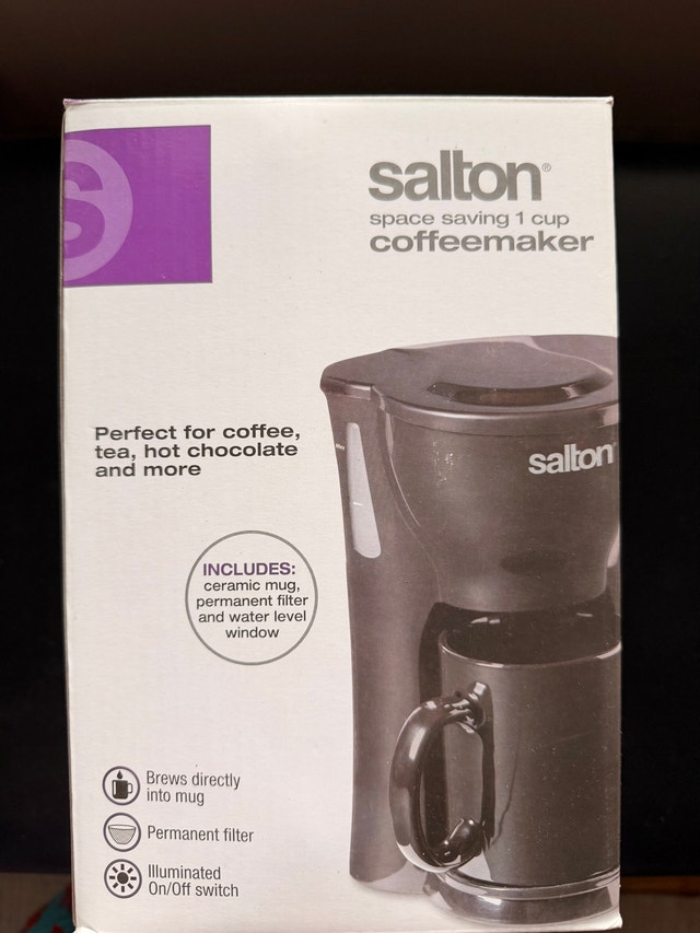 Salton 1 Cup Coffeemaker - photo 5