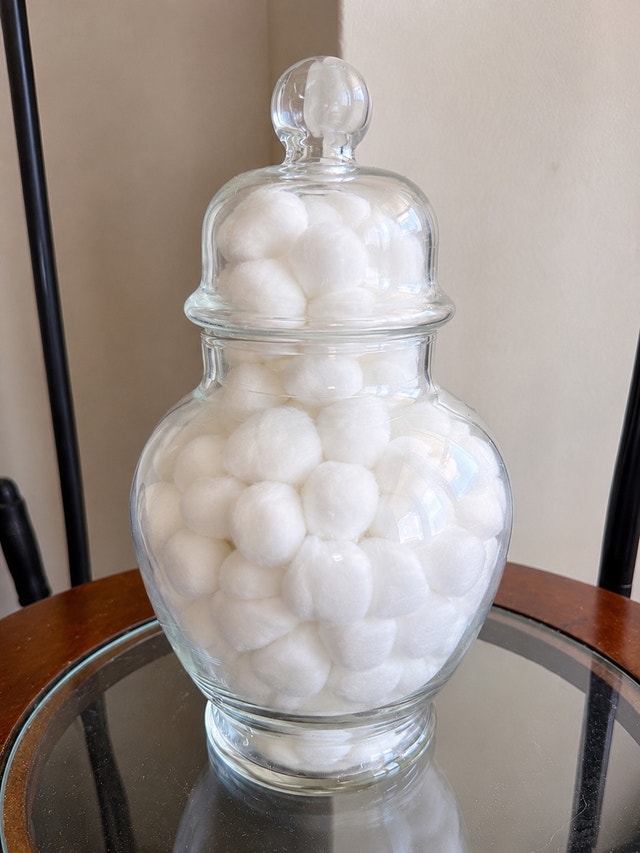 Glass Apothecary Jar with Lid - photo 2