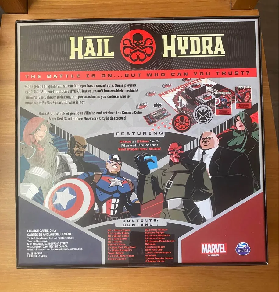MARVEL Hero Board Game for Teens and Adults Aged 14 and Up image indicator(2)