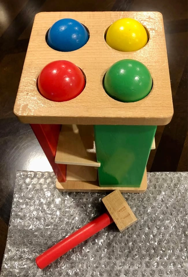 Melissa and Doug Pound and Roll tower toy with hammer - photo 2