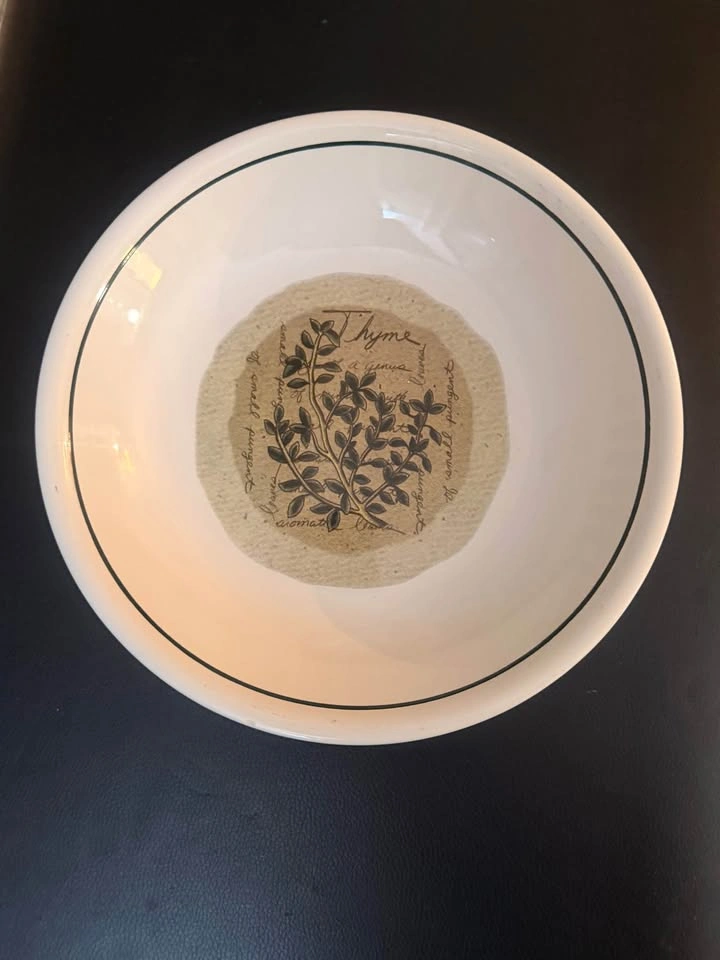 Vintage Counceltron Savory Tyme Pasta Bowls - Set of 4 - photo 4