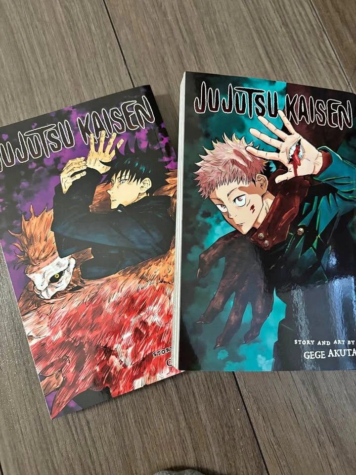 JJK - jujutsu kaisen vol 1 & 2 manga