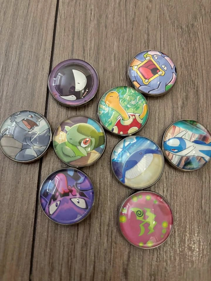 Pokemon fridge magnet set