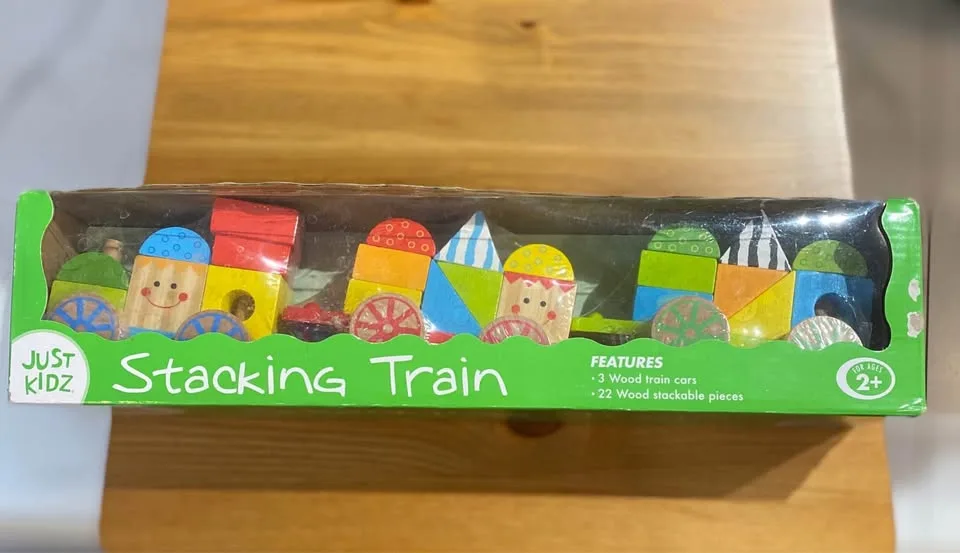 Wooden Stacking Train Toy image indicator(2)