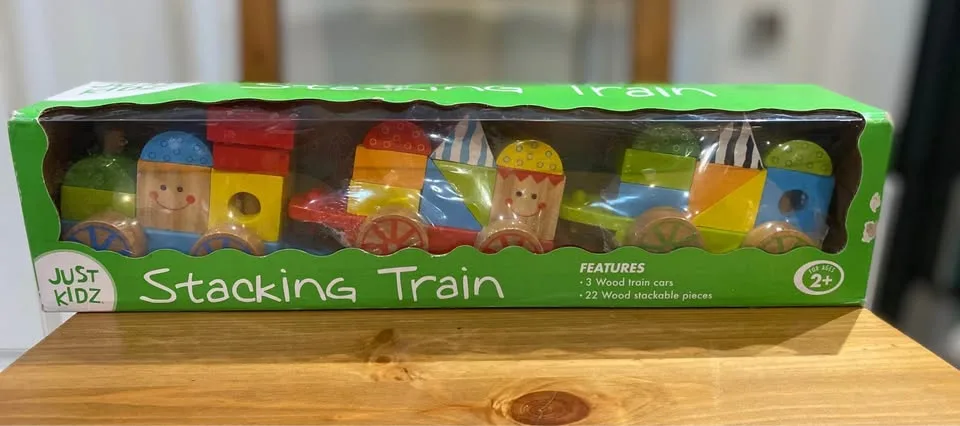 Wooden Stacking Train Toy image indicator(3)