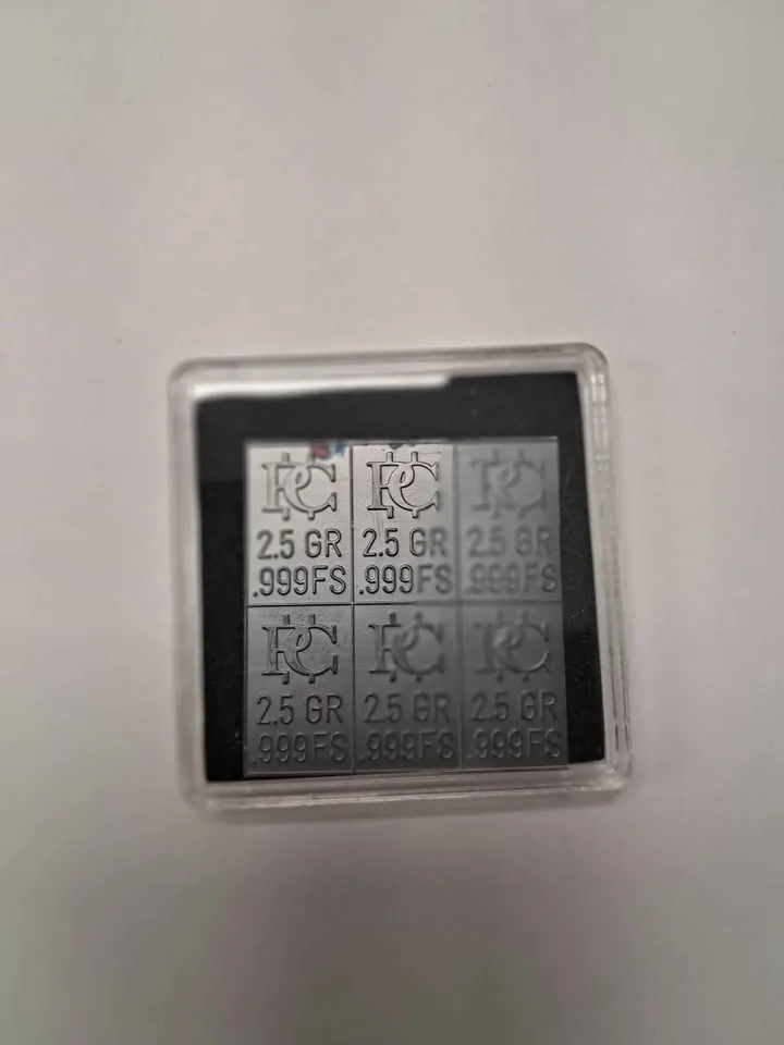 6x2.5 Grain Silver Sheet in Capsule Serialized - photo 2