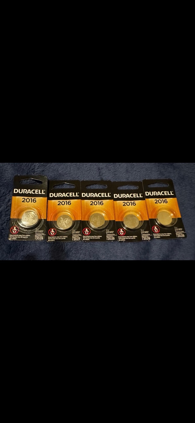 Duracell 2016 coin battery - photo 2