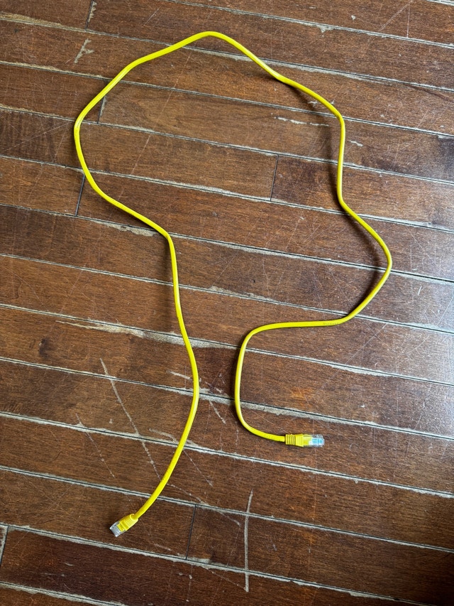 Ethernet CAT 5E cable