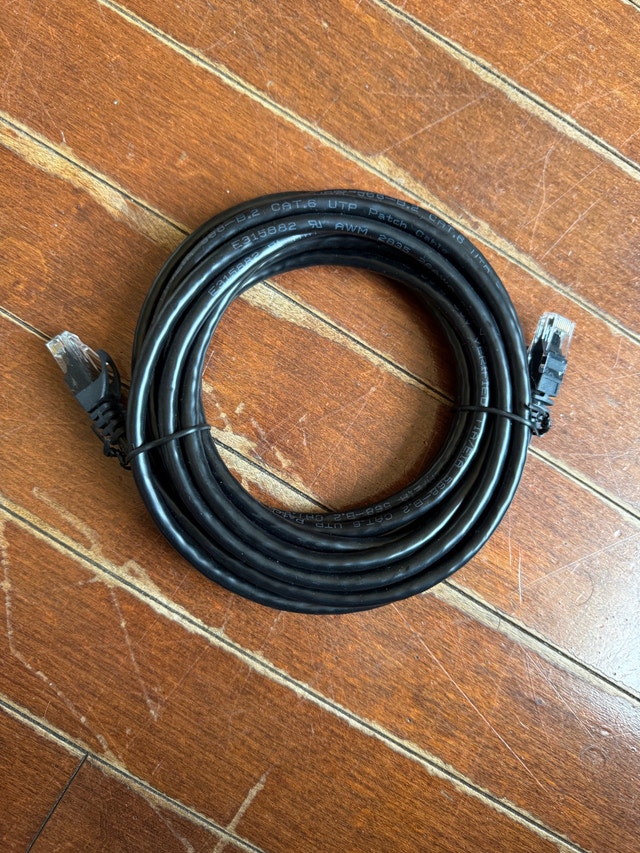 Ethernet cable CAT 6 - Brand new