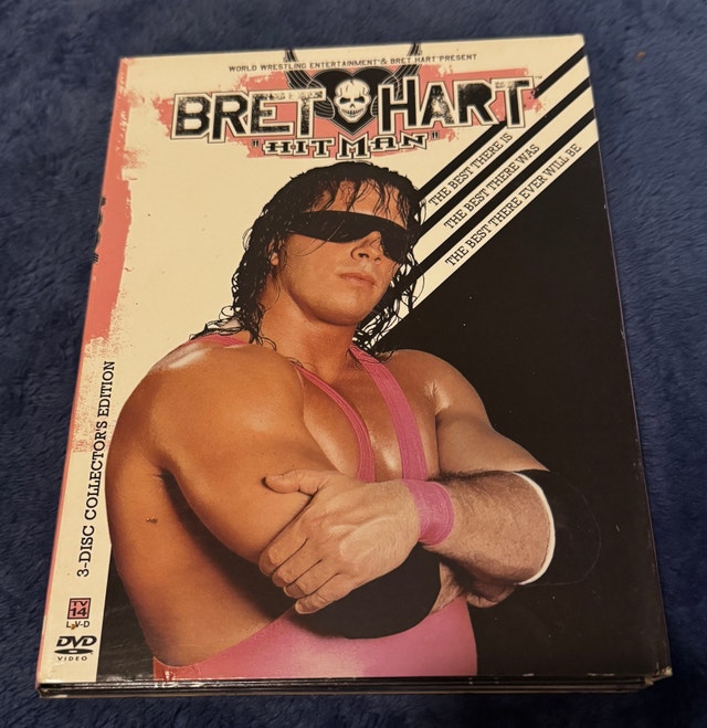 BRET HIT MAN HART The Best There Is Was Ever Will Be WWE DVD