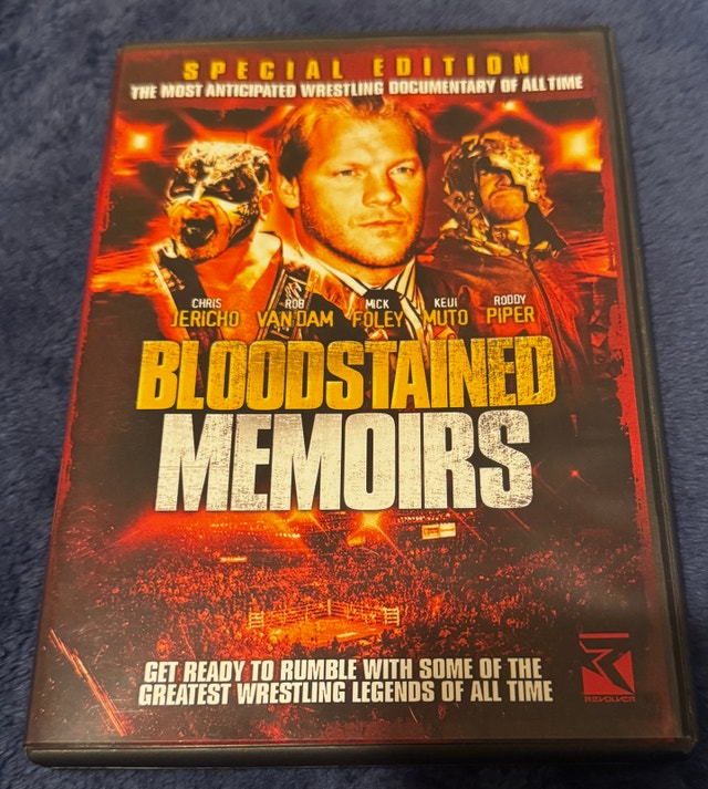Bloodstained Memoirs (DVD, 2012, Special Edition) WWE
