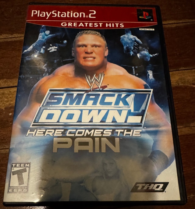 PS2 WWE Smackdown here comes the pain