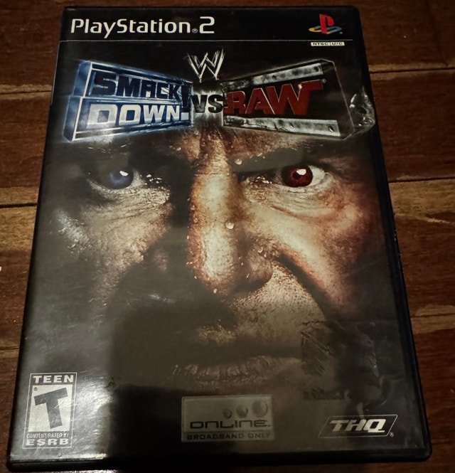 PS2 WWE Smackdown vs Raw