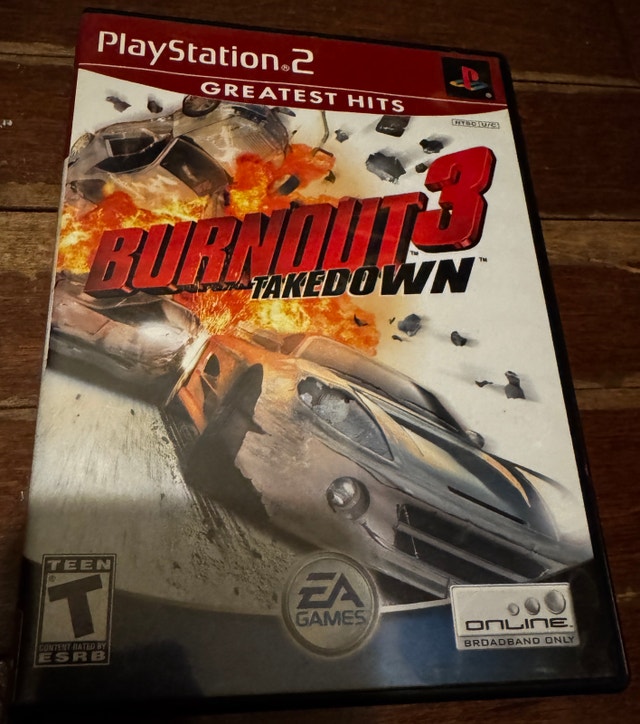 PS2 Burnout 3 takedown