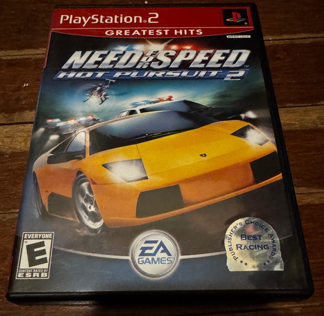 PS2 Need for Speed Hot Pursuit 2