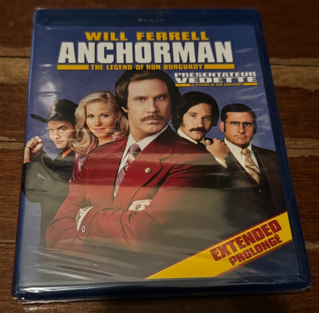 NEW Anchorman BLU-RAY