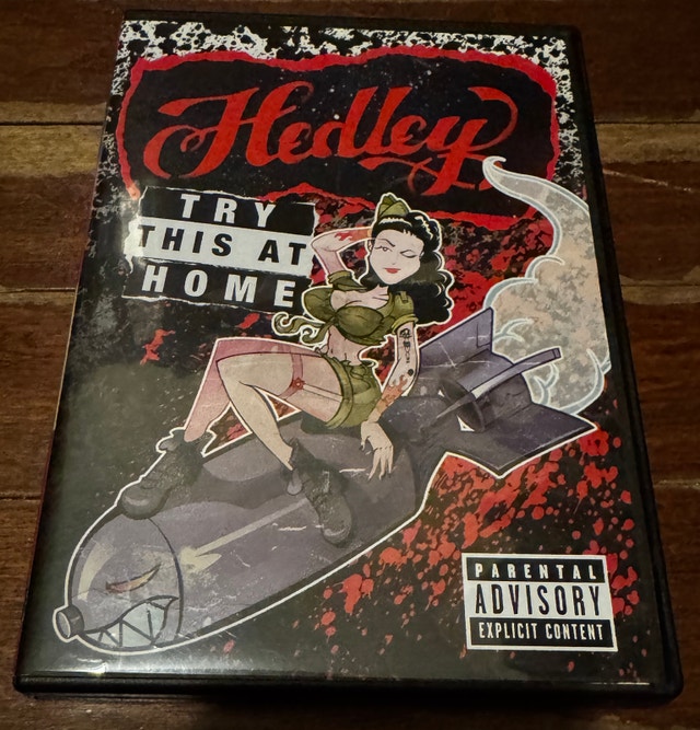Hedley: try this at home DVD