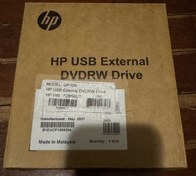 HP external DVD drive - photo 2