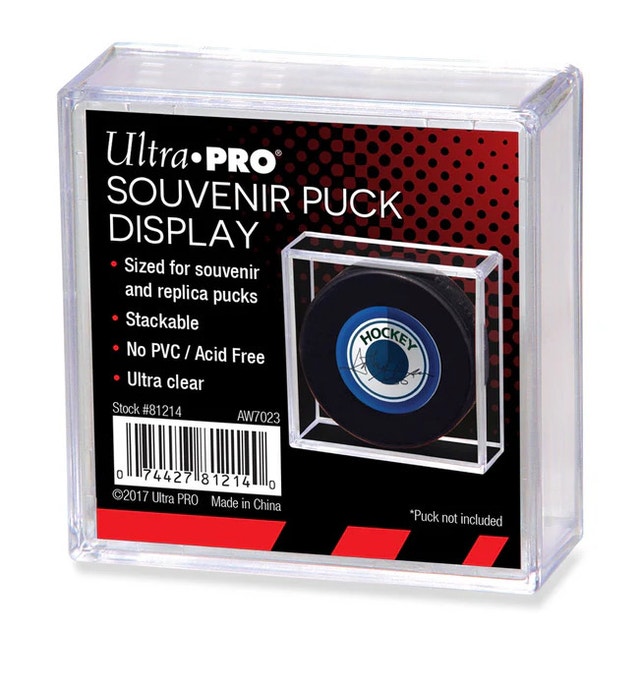 Ultra pro puck display case x2