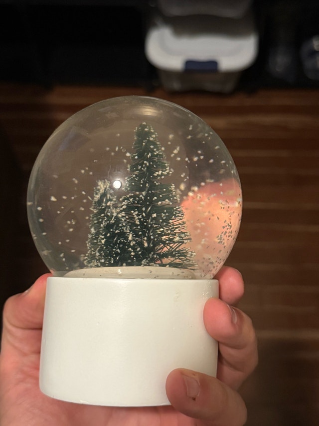 Christmas snow globe - photo 2